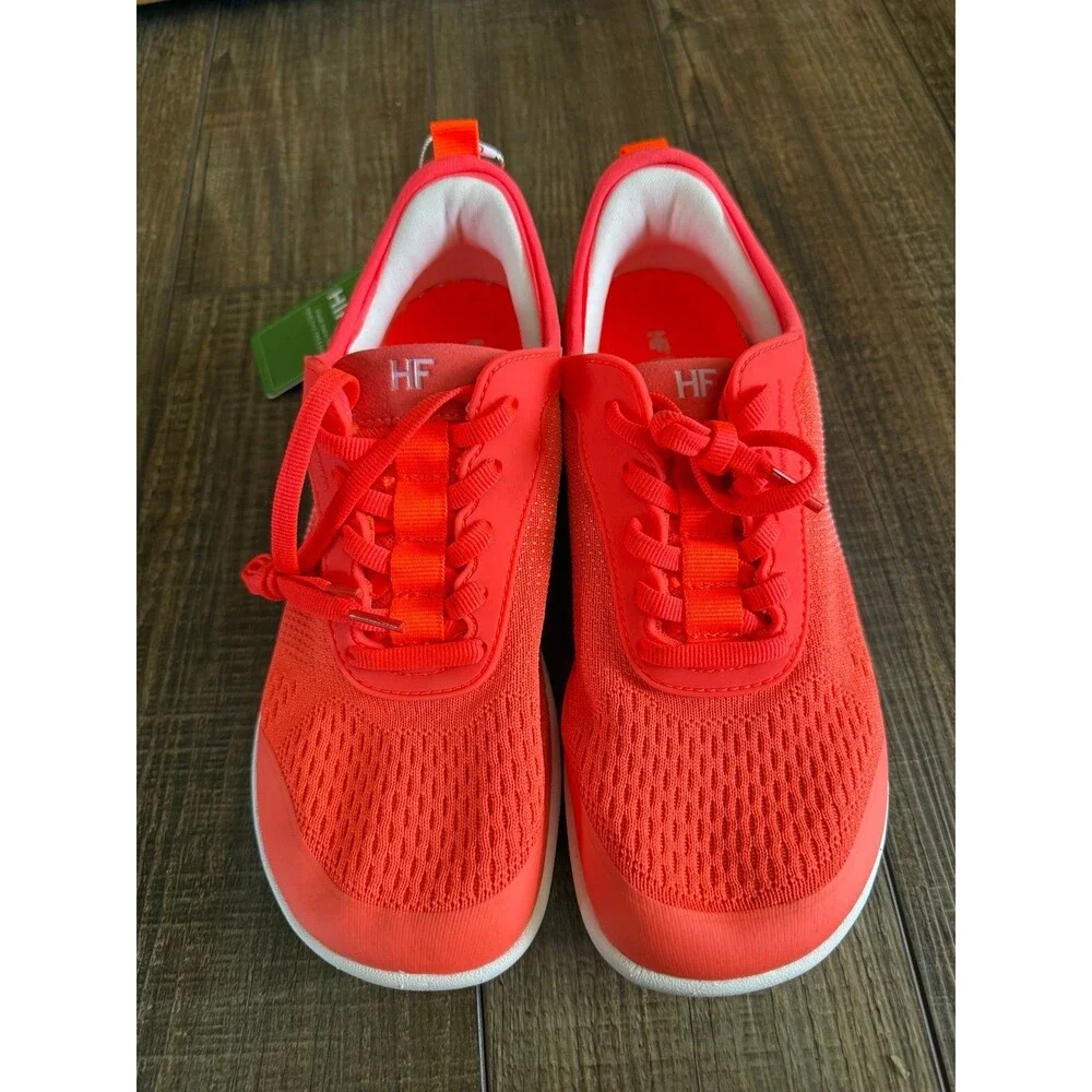 Women’s HF Hike Footwear Stride Ergonomic Barefoot Shoes Sz. 7.5 NWT Orange